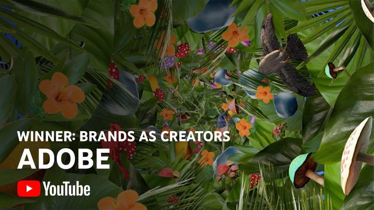Adobe &mdash; победитель премии Brands as Creators Award | YouTube Works US 2021
