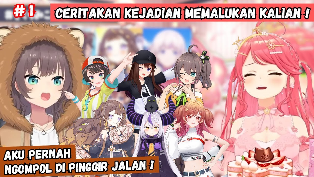 Cerita Kejadian Memalukan Member Hololive Part 1 | Hololive Sub Id