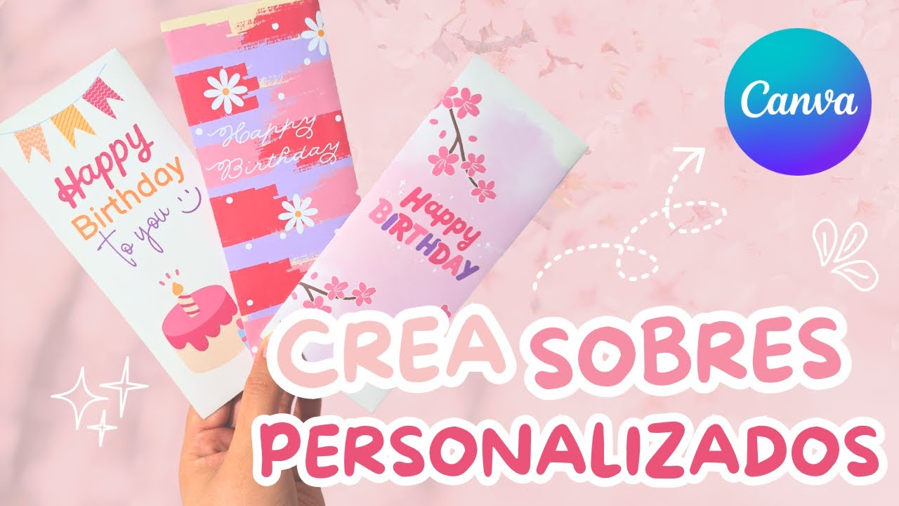 Cómo HACER SOBRES PERSONALIZADOS para imprimir  PASO A PASO con CANVA