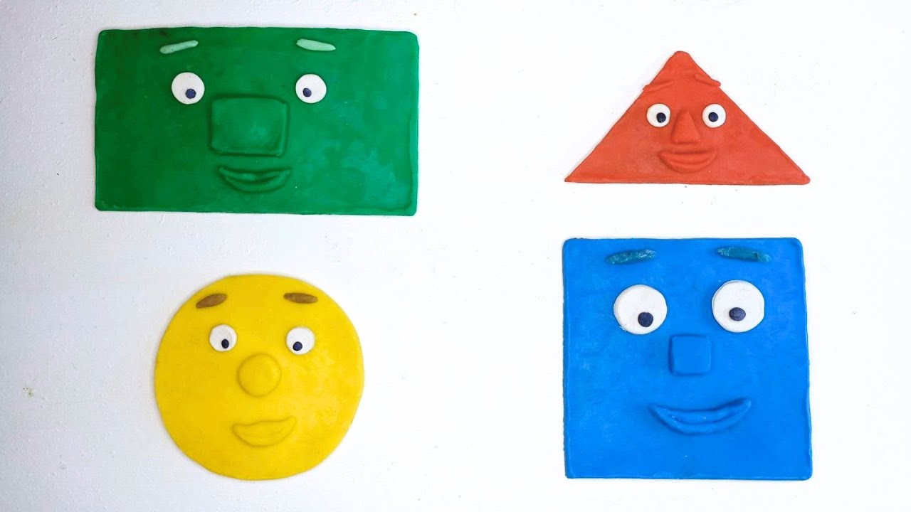 Impariamo le forme - Il CERCHIO, il TRIANGOLO, il QUADRATO e il RETTANGOLO di Bimbi Urrà