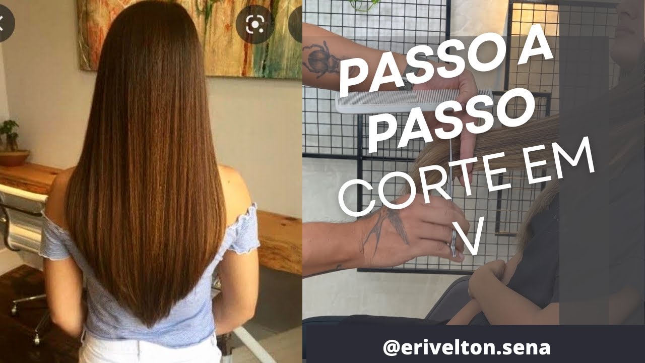 Corte em V passo a passo (técnica descomplicada)
