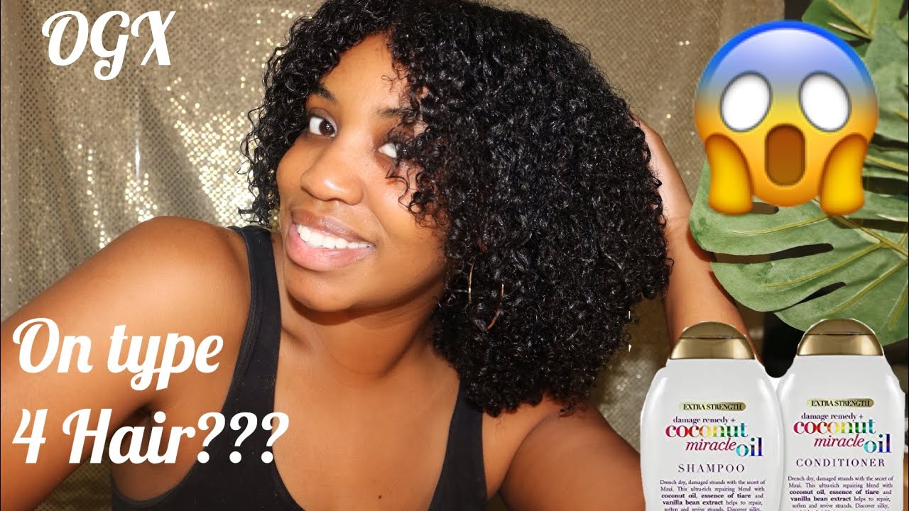 OGX FOR TYPE 4 HAIR??..OGX vs Deva Curl shampoo and conditioner.