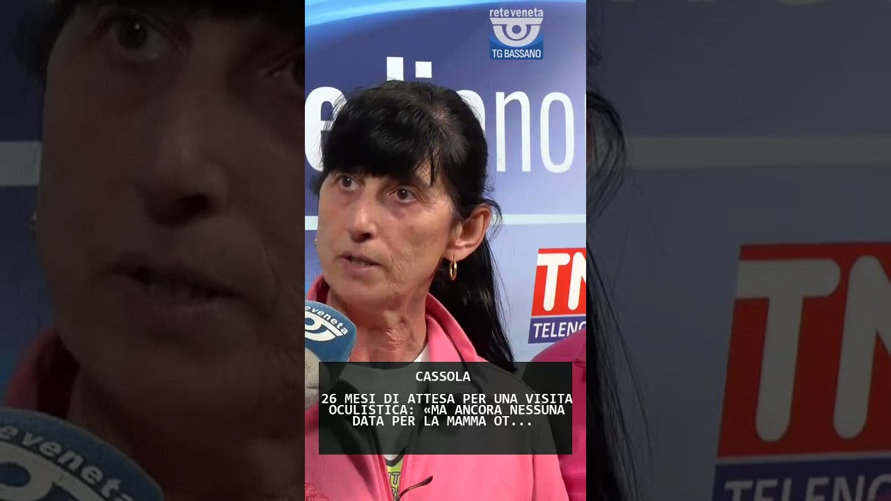 26 MESI DI ATTESA PER UNA VISITA OCULISTICA: &laquo;MA ANCORA NESSUNA DATA PER LA MAMMA OT... | 08/10/2025