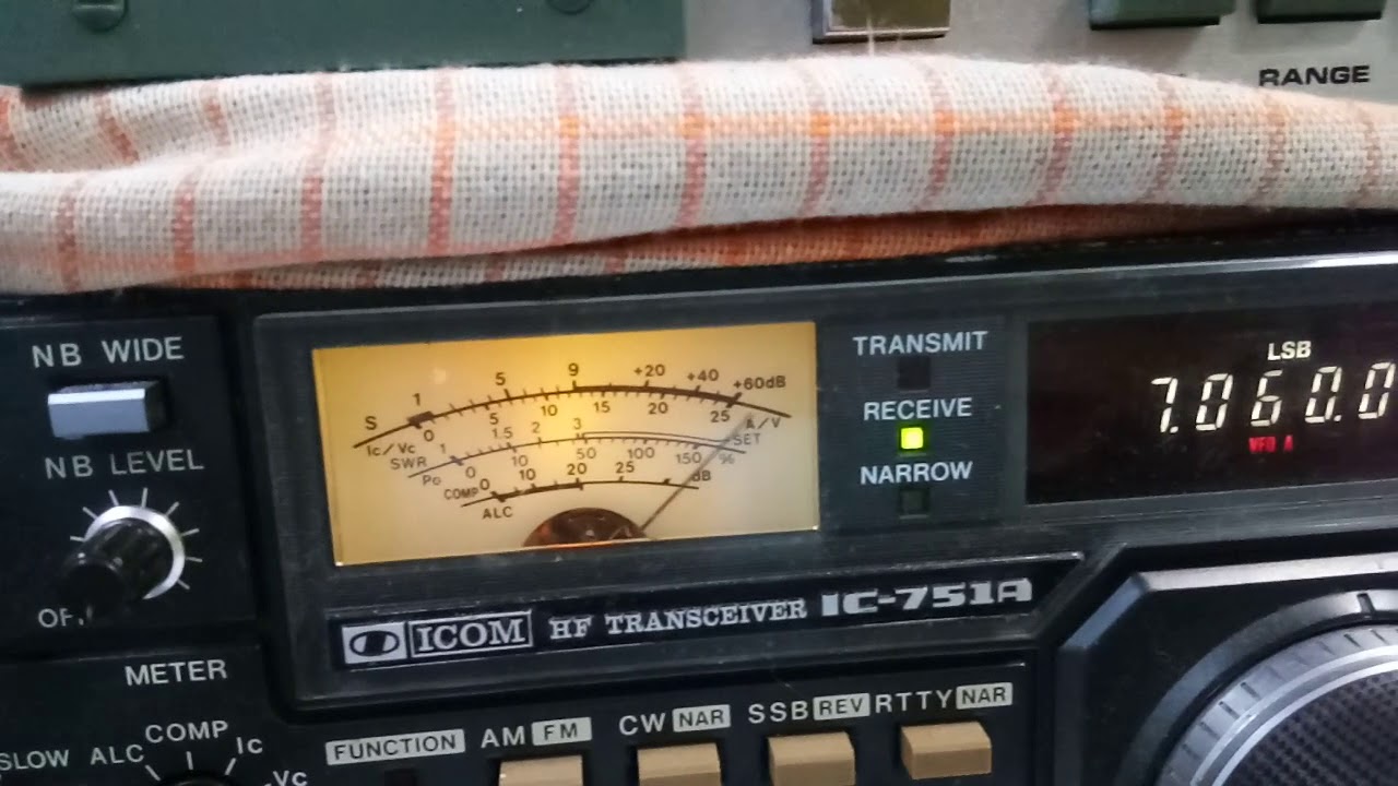 HF Transciever ICOM IC 751 A Part 1