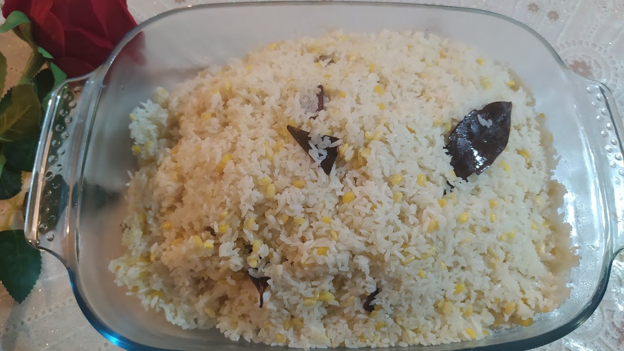Moong dal pulao | Moong dal rice pulao recipe | How to cook Moong dal pulao