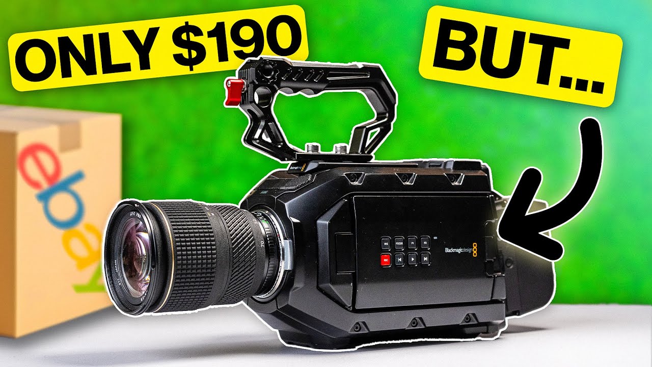 I bought another broken eBay cinema camera... but I have a plan.