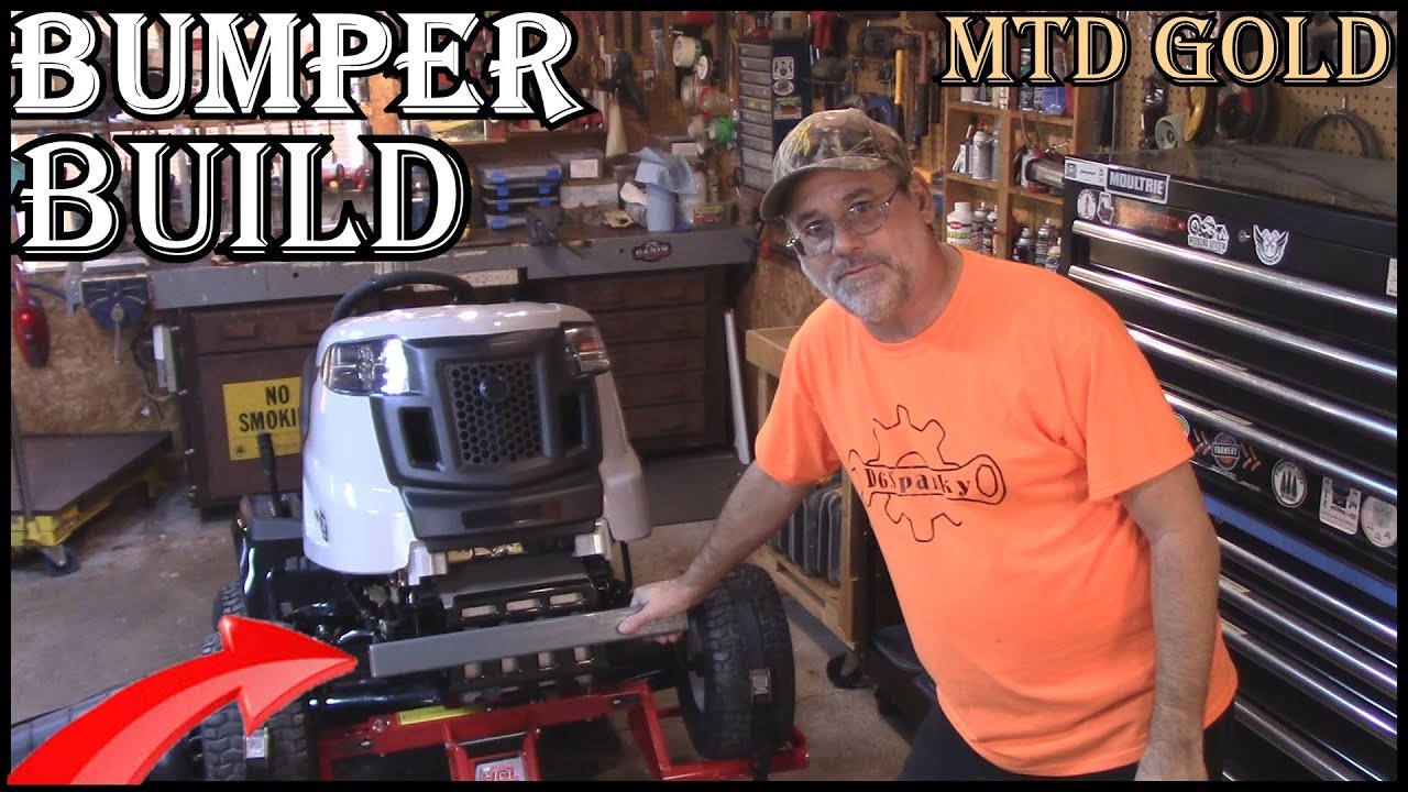 Lawn Tractor Bumper - Brush Guard  Build -  Easy Design  Easy To Make