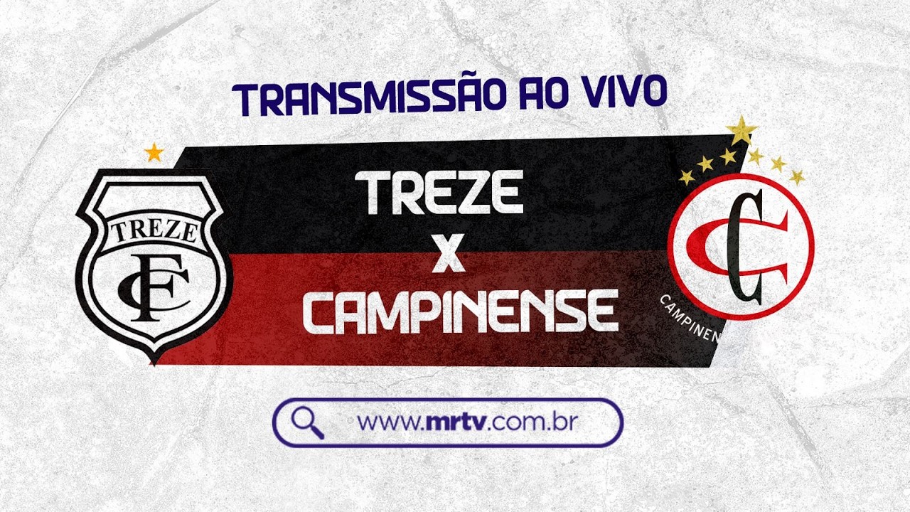 TREZE X CAMPINENSE - PARAIBANO 2026 - MRTV/ Blog do M&aacute;rcio Rangel
