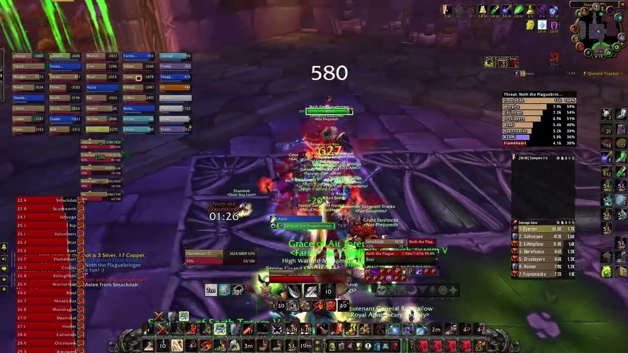 Naxxramas Bad Seed 28th December 2025