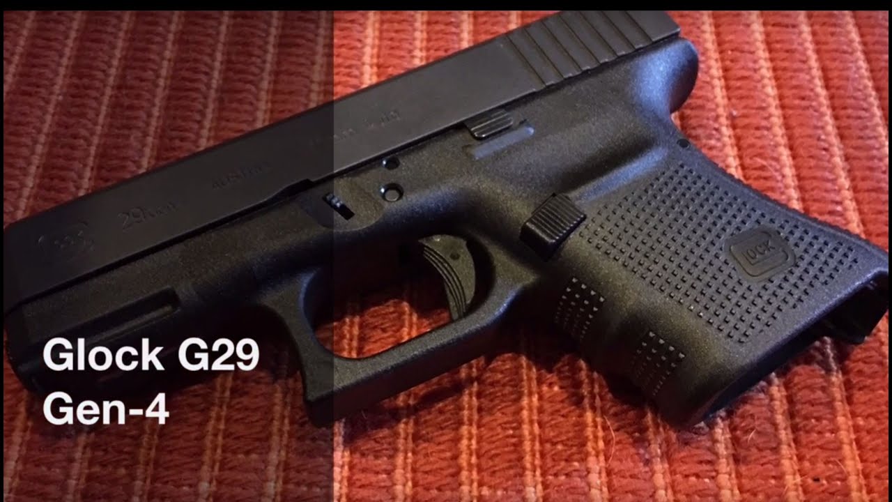 Glock 29 Gen-4 Unboxing and History of 10mm