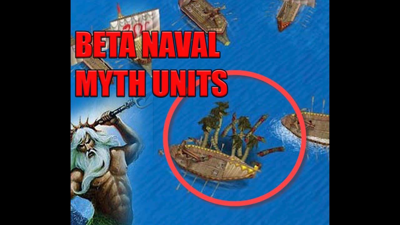 The Rare Beta Kraken footage and the Scylla screenshots - Age of Mythology