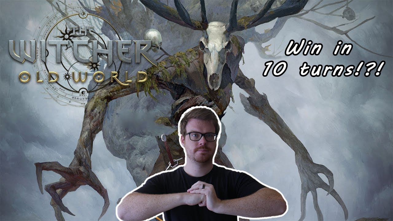 Winning in TEN Turns!? | The Witcher: Old World Solo Playthrough