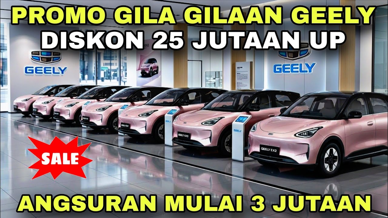 KUALITAS SETARA VOLVO !! CUMA SEPERTIGA HARGA , GEELY MEWAH GA PAKE MAHAL