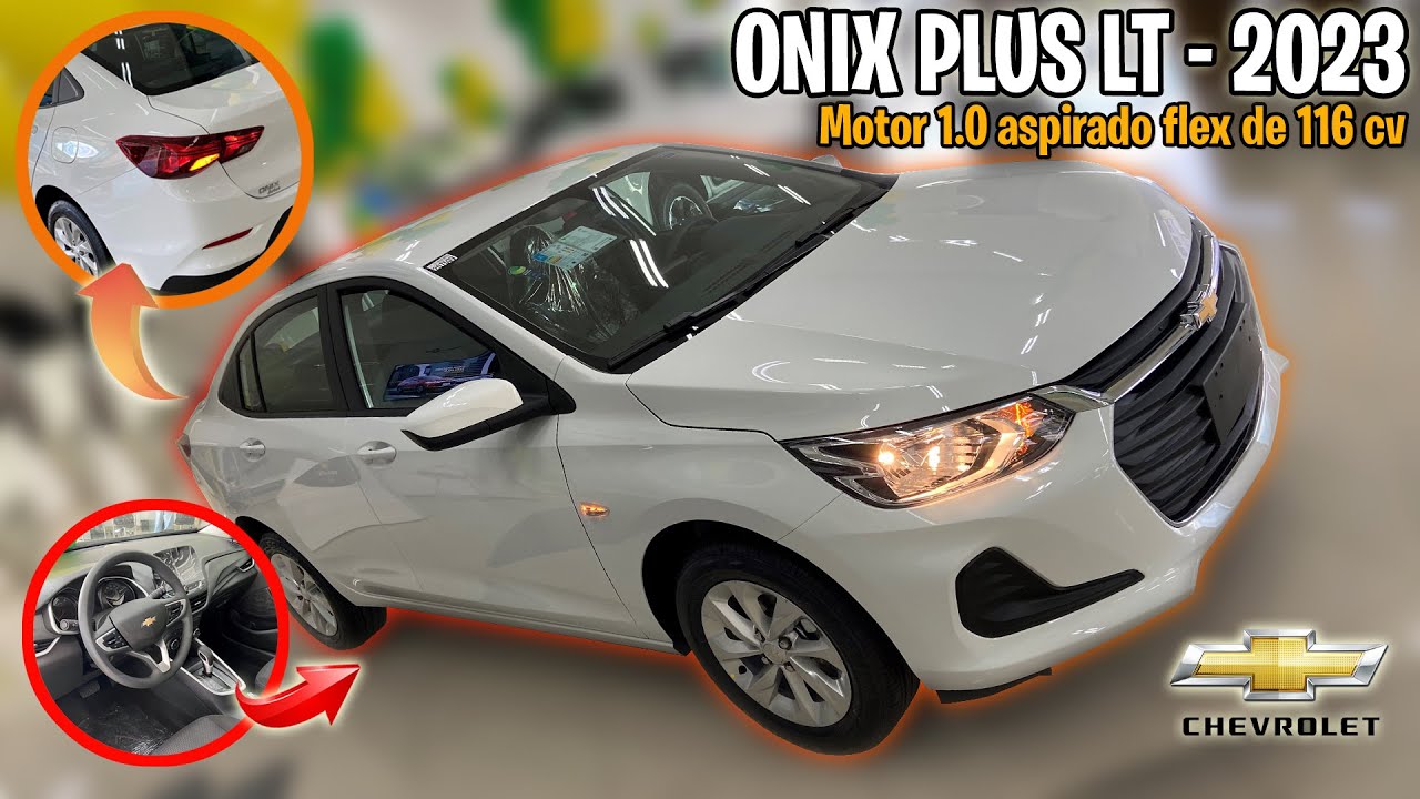 CHEVROLET ONIX PLUS LT TURBO 2023 – O MAIS ECONÔMICO DA CATEGORIA NO BRASIL?