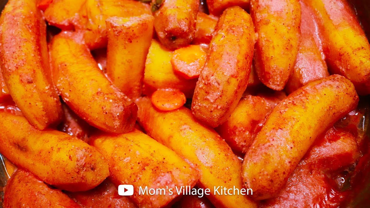 How to Cook Katogo Matooke With Groundnuts - Green Plantain in Peanut Sauce - African Food