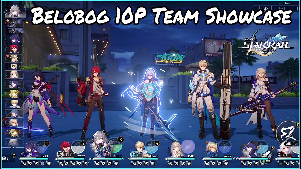 Belobog 10P Team Showcase | Honkai Star Rail Indonesia