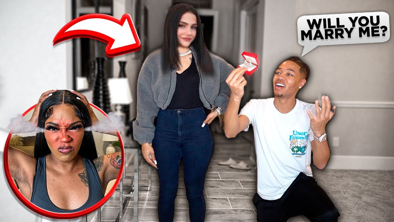 TELLING My GIRLFRIEND That Im MARRY My EX To See HOW SHE REACTS...