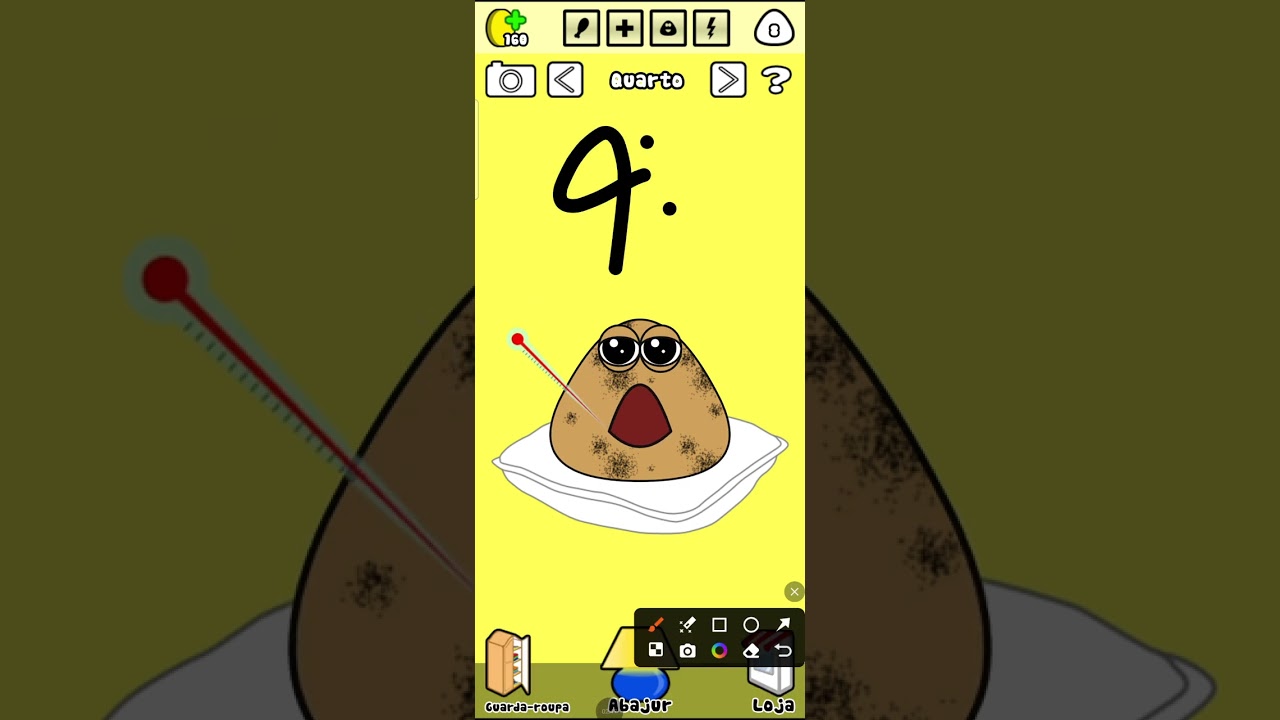 Pou não tomou banho antes de dormir e vários bichos atacaram nele