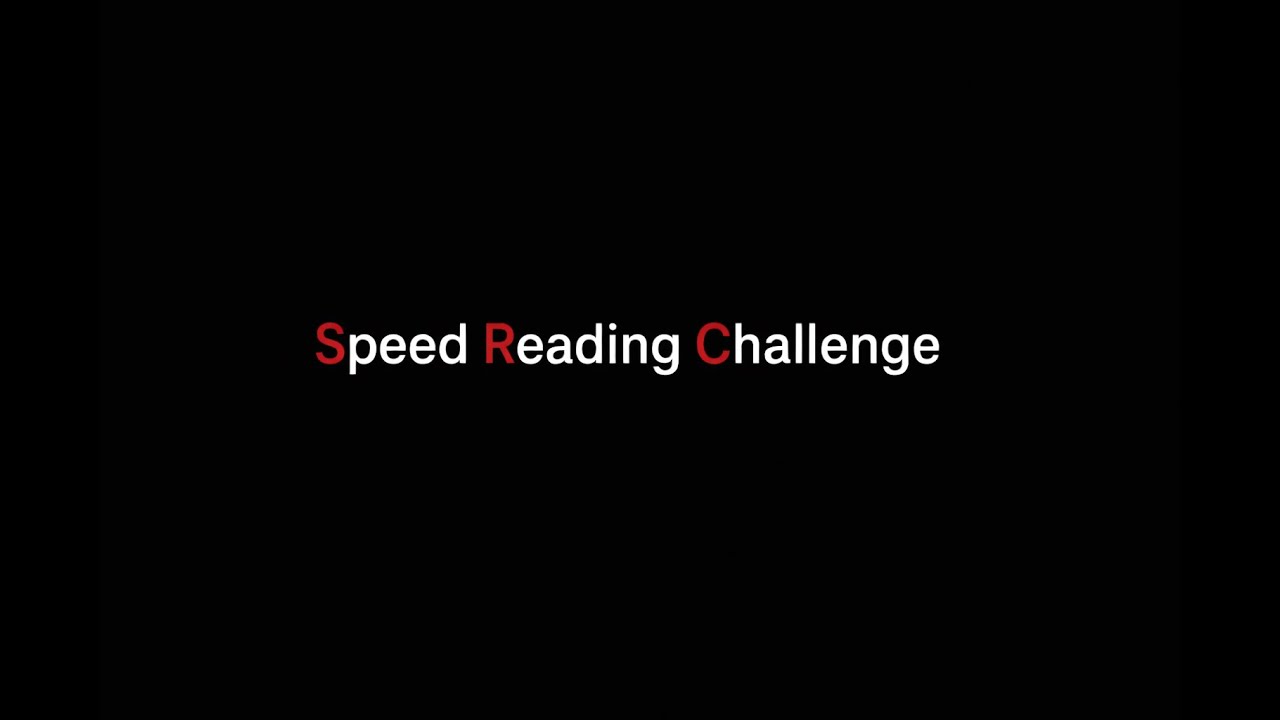 The Ultimate Speed Reading Challenge | IQ Test