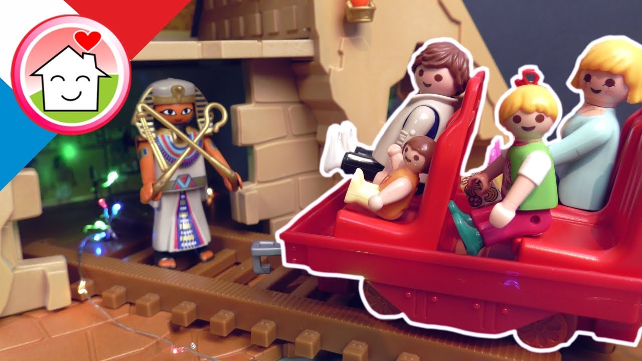 Playmobil en francais Le trésor du pharaon - Famille Hauser