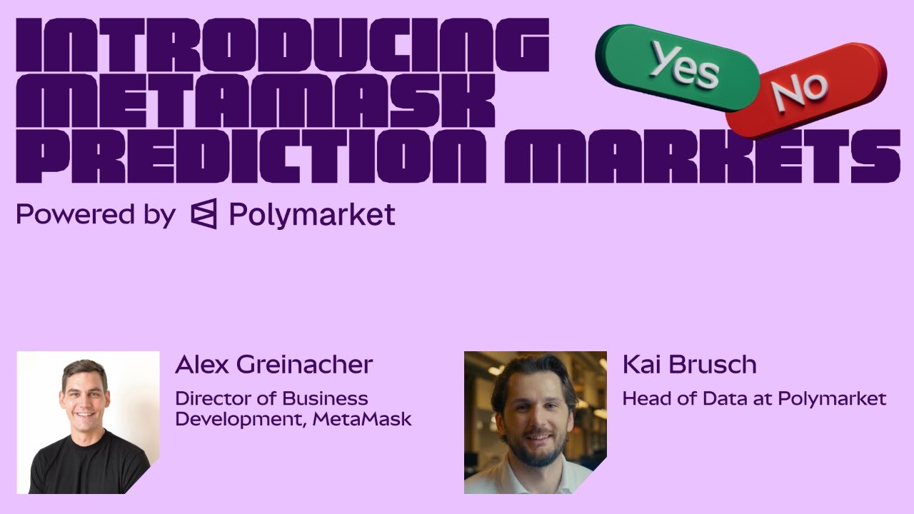 MetaMask Prediction Markets x @Polymarket - with @kbapitesting & @ScaleAlex