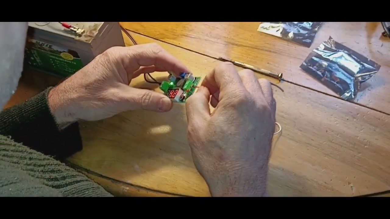 montage électrique pour harpes anti frelons