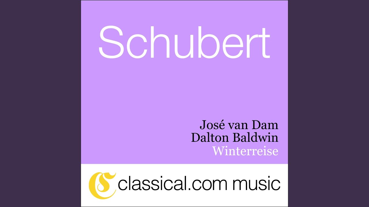 Winterreise, D. 911 - Wasserflut