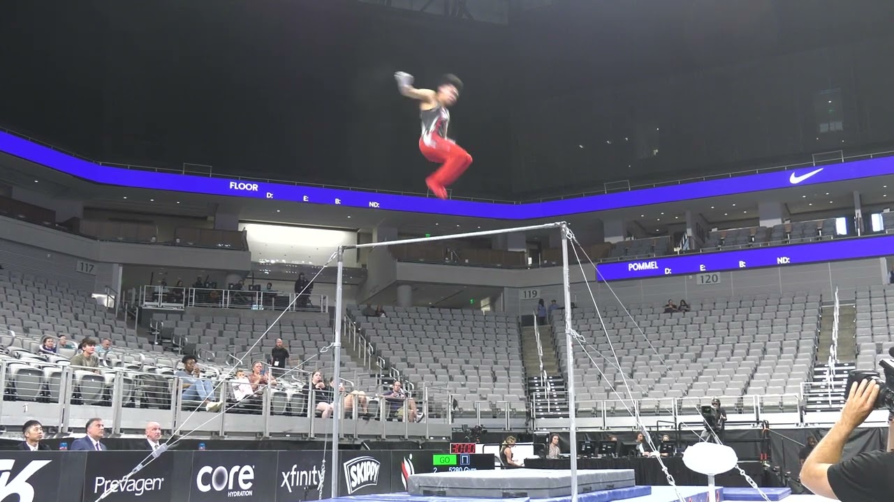 Yul Moldauer  - High Bar -  2024 Xfinity U.S. Championships -  Senior Men Day 1