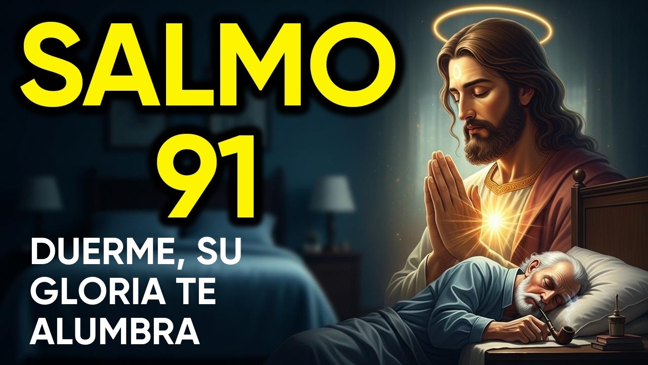 Salmo 91 para Dormir en Paz — La Gloria de Dios Ilumina tu Habitación Oscura 💡🏠