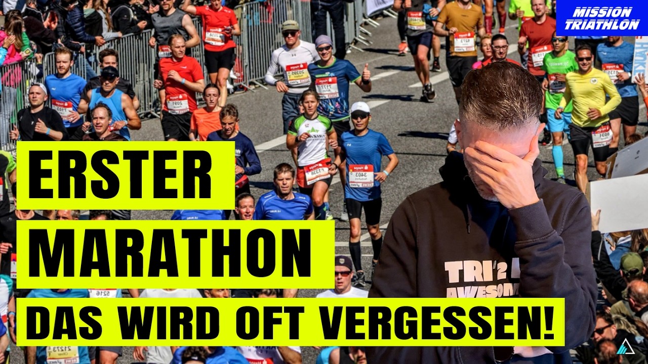 Erster Marathon - 6 vernachlässigte Punkte