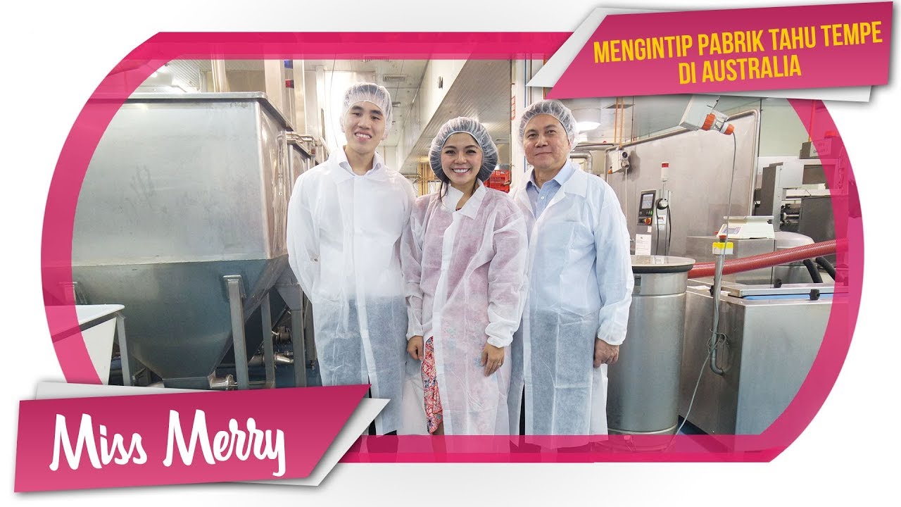 MENGINTIP PABRIK TAHU TEMPE DI AUSTRALIA | VLOG Miss Merry | Merry Riana