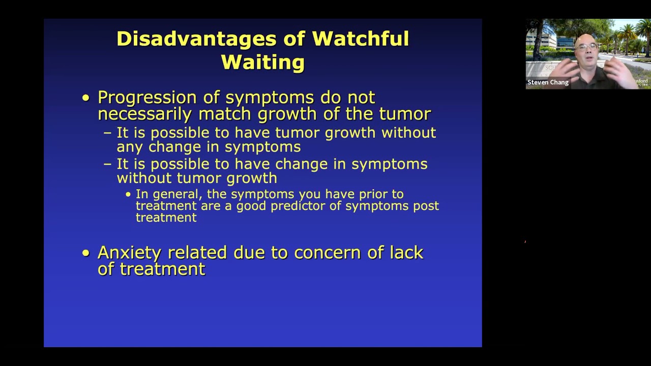 Watchful Waiting: When is it Reasonable and What are The Advantages and Disadvantages?