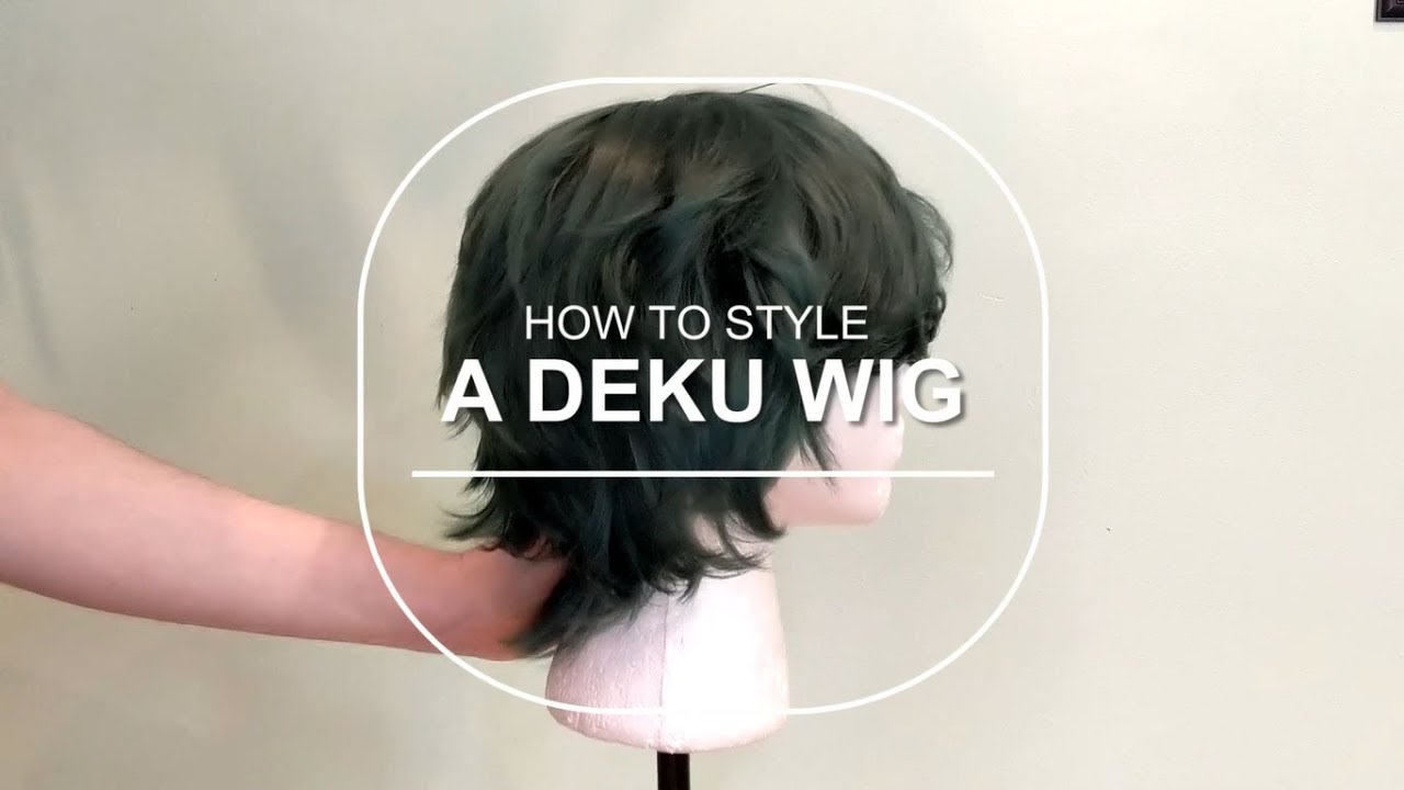 How to Style a Deku Wig