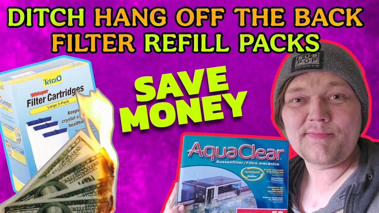 Hang of the Back Filters: The Best Tips & Tricks Guide: From Prefilters to Aquarium Filter Floss.