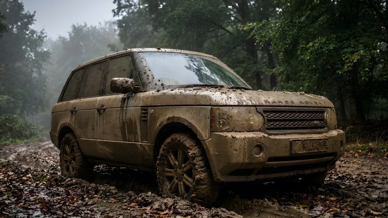 An Extremely Dirty Range Rover Restored and Transformed to Like-New Condition