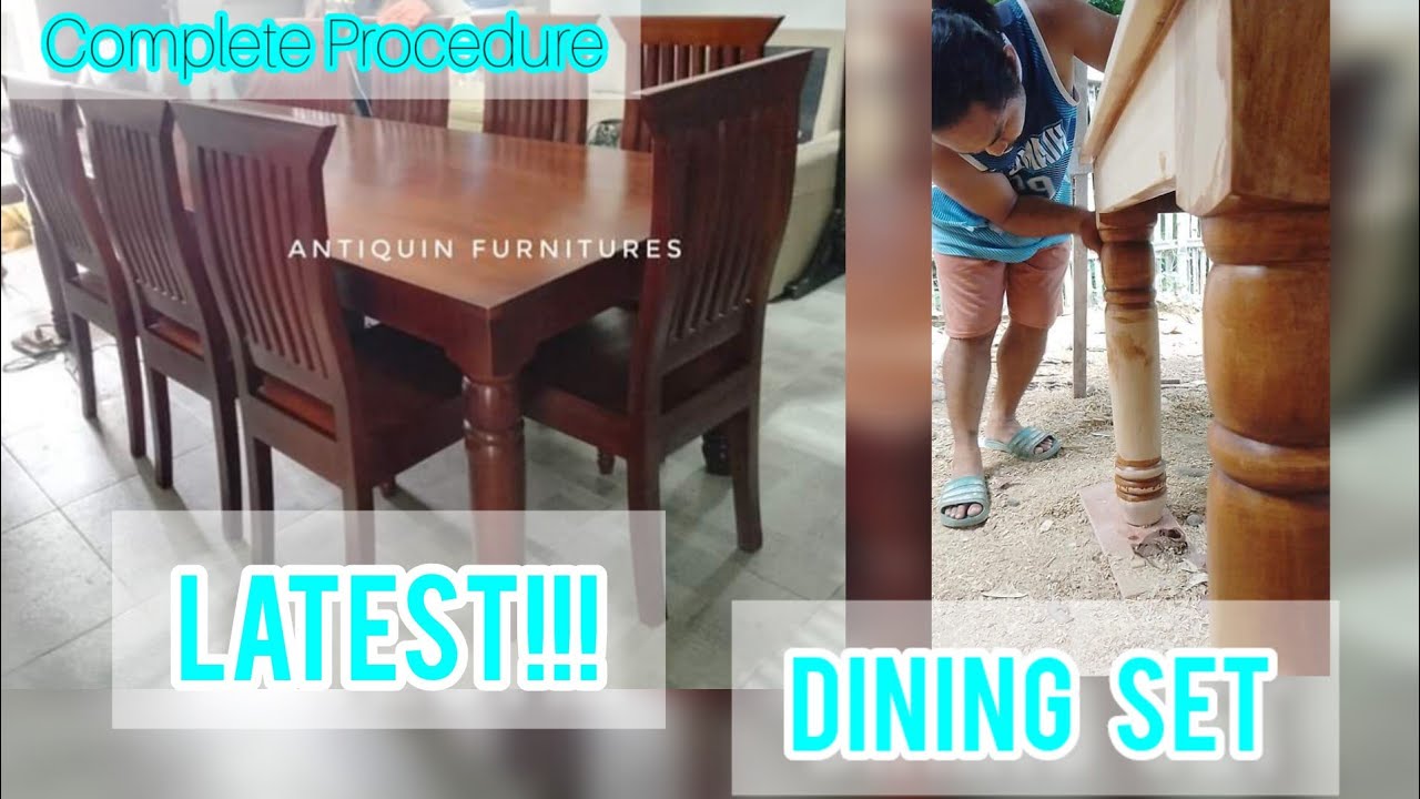 LATEST DINING SET - Complete Procedure | In the Making|