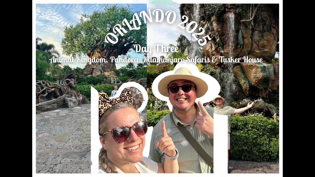 Disney World | Sep 2025 | Day Three | Animal Kingdom - Pandora, Kilamanjaro Safari & Tusker House