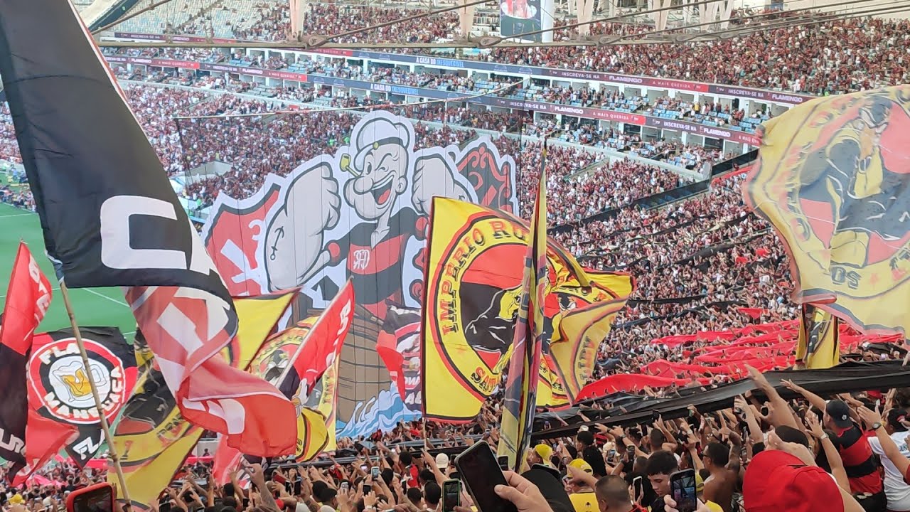 Torcida do Flamengo contra o Corinthians - Brasileiro 2025