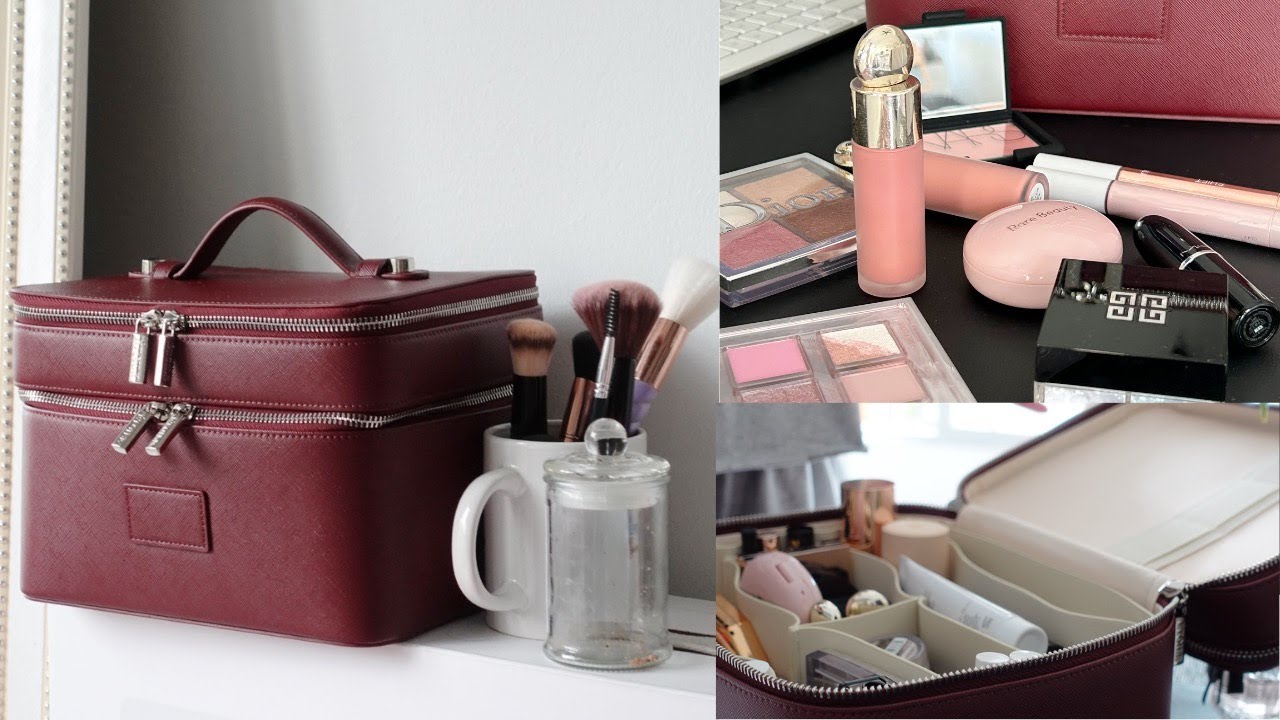 🎀 Organize Makeup With Me💄| ÉTOILE Vanity Case | Chill Aesthetic Vlog