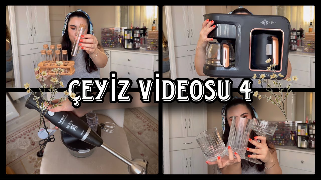 ÇEYİZ ALIŞVERİŞİ 4 | Karaca - Tefal Küçük ev aletleri