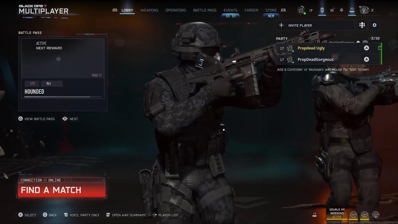 PS5 bo7, prop hunt, swearing likely, fund and rage imminent