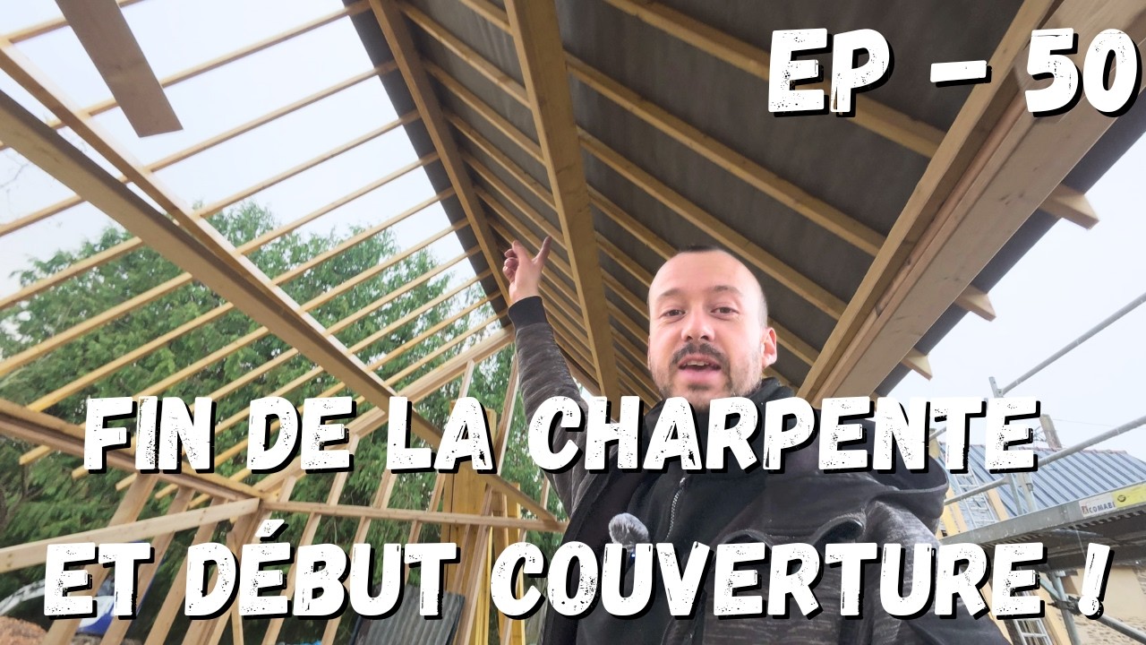 Froid, Charpente et Gros Avancement : La Toiture Prend Forme ! [EP-50]