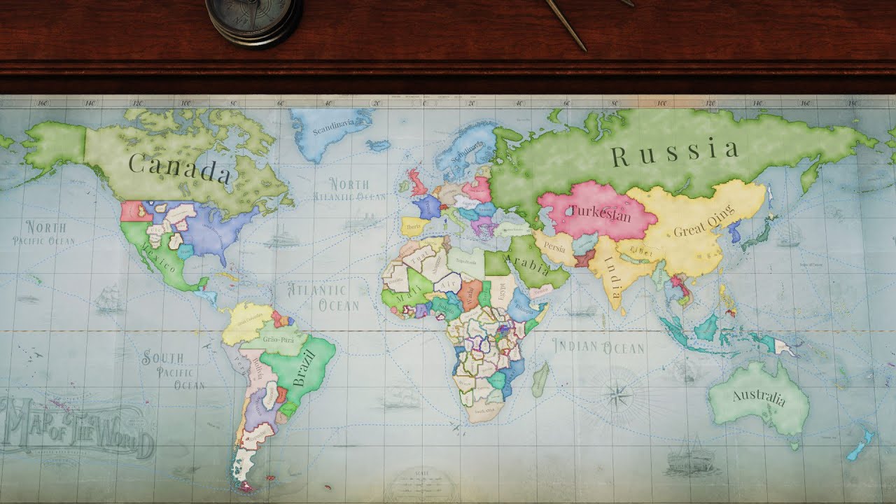 VIC3 Timelapse but All Formable Nations Exist in 1836!