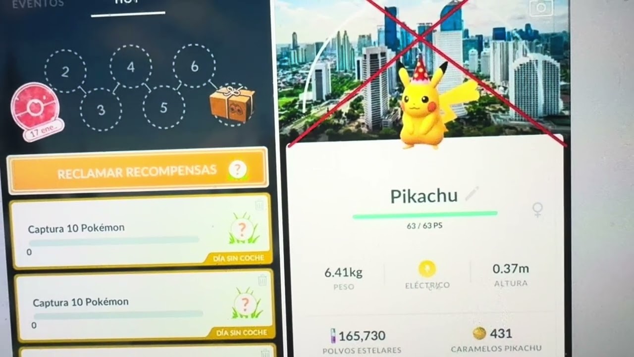 NO LIBERARON AL PIKACHU CON FONDO DE JAKARTA EN POKEMON GO ?