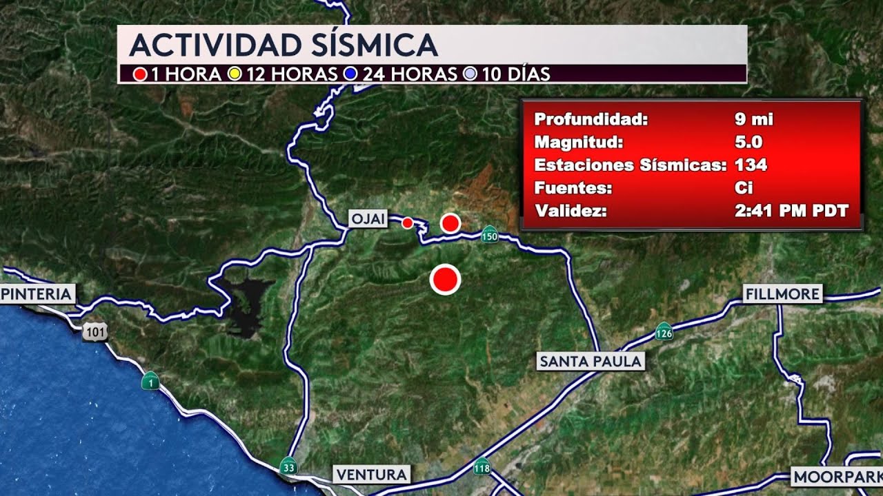 🔴 EN VIVO: Sismo y tormenta azotan al sur de CA