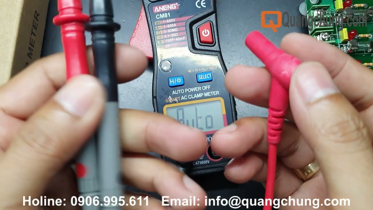 Review Digital clamp Multimeter. CM81 #dientuquangchung #machdienlythu #CM81