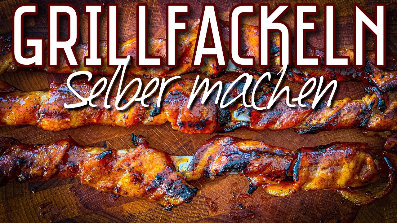 BBQ Grillfackeln selber machen - einfach, schnell und mega lecker #grillen #bbq #rezept