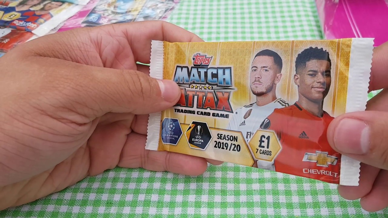 Topps Match Attax 2019-20 UEFA Champions League/UEFA Europa League Packs and Mini Tin Unboxing