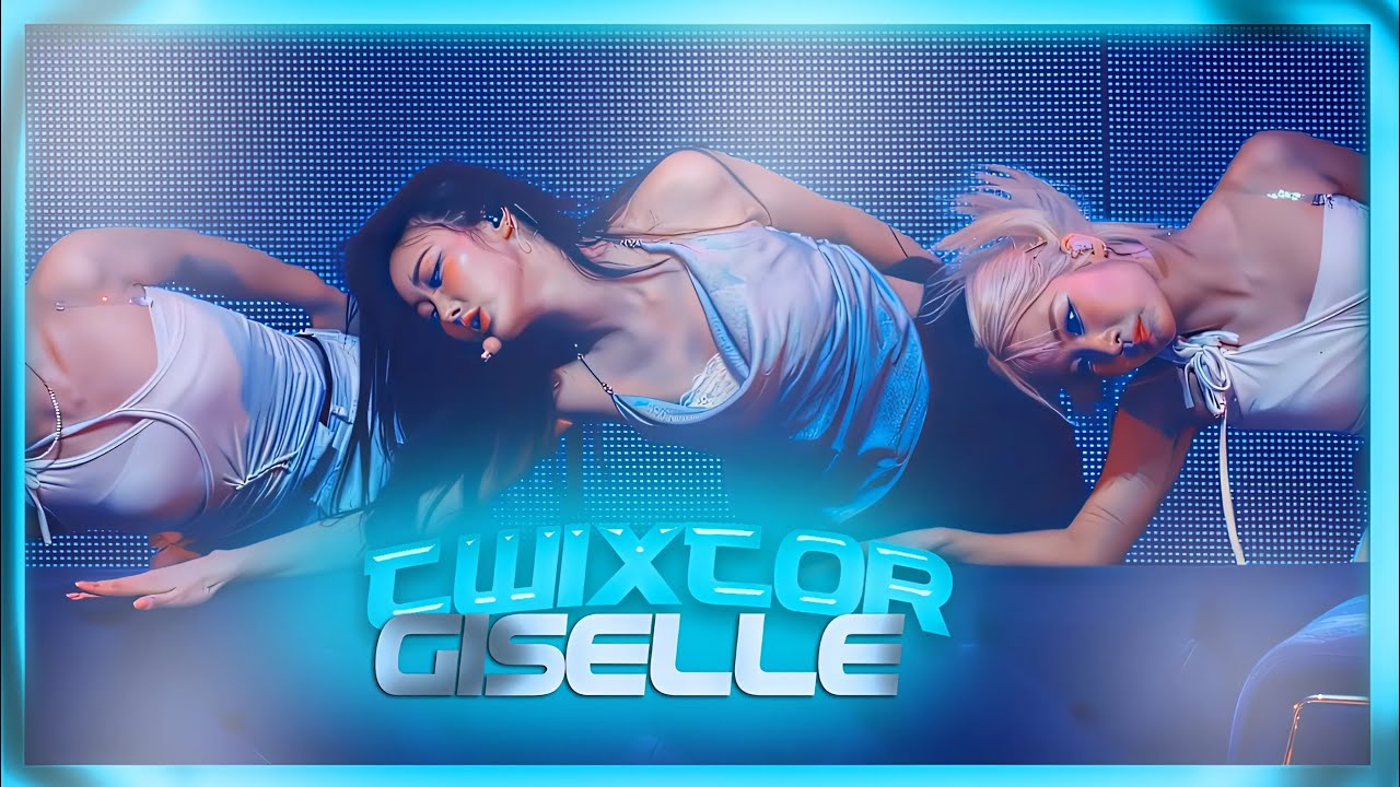 TWIXTOR CLIPS 4K  aespa GISELLE SYNK PARALLE LINE Dopamine  SOLO
