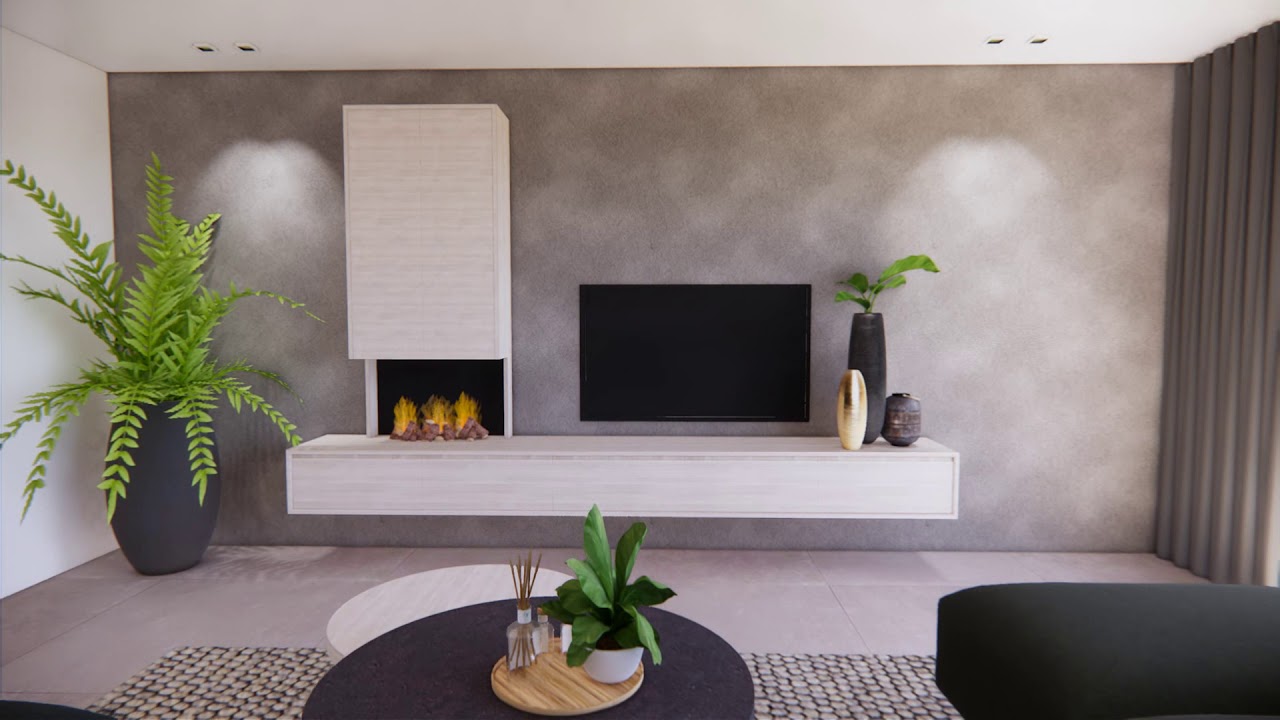 Woonkamer inrichten | 3D animatie interieurstyling